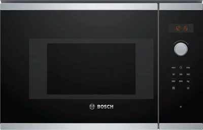 Produktbild von Bosch Serie 4 BFL523MS0 Einbau-Mikrowelle Edelstahl mit Reinigungsunterstützung