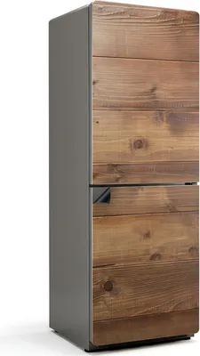 Zdjęcie produktu dla Drewniane tablice w układzie - Magnetyczna osłona lodówki - Magnetyczna folia dekoracyjna do kuchni - Magnetyczna dekoracja lodówki - Samoprzylepna tablica magnetyczna - Folia magnetyczna na drzwi lodówki - 70x190 cm