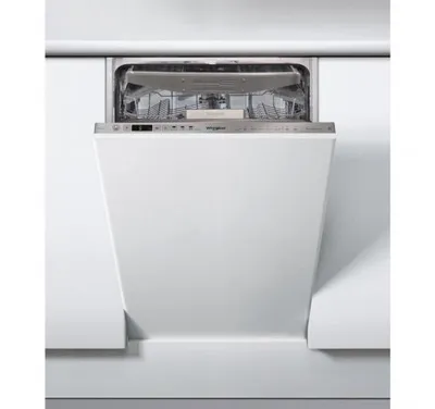 Produktbild von Whirlpool WSIO 3O34 PFE X, Voll integriert, Single (45 cm breit), Silber, Berührung, 1,3 m, 1,55 m