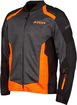 Produktbild von Klim Induction Motorrad Textiljacke, schwarz/grau/orange, S