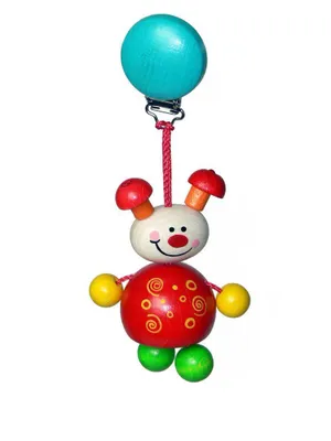 Produktbild von Holzspielzeug Clipfigur Käfer Tom BxLxH 65x45x160mm NEU