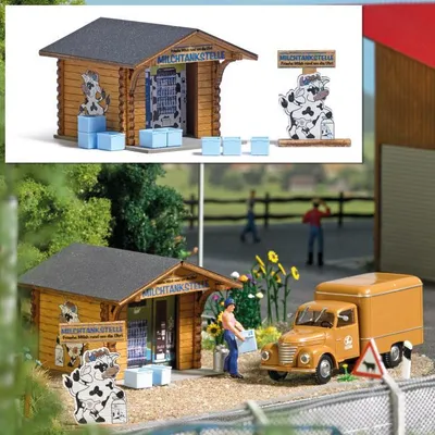 Produktbild von Busch Milchtankstelle H0 1982