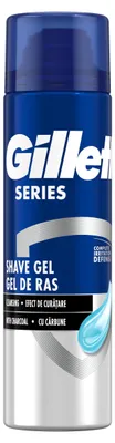 Immagine prodotto di Gel da barba detergente al carbone 200 ml