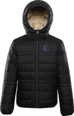 Produktbild von Alpine Pro Douwo Jacke Schwarz 164-170 cm Jungen,Mädchen Schwarz 164-170 cm