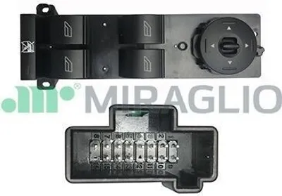 Produktbild von MIRAGLIO 121/FRB76005 Fensterheberschalter für FORD Focus II Schrägheck (DA, HCP, DP) Vorne Links Fensterheber Schalter