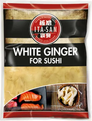Produktbild von [ 1000g ATG ] ITA-SAN Sushi Ingwer WEIß / WHITE GINGER FOR SUSHI 1kg