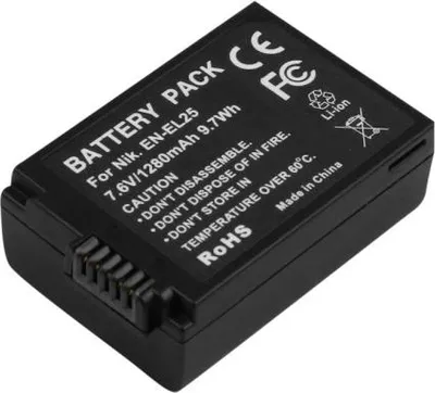 Immagine prodotto di Batteria compatibile con Nikon EN-EL25 – Li-Ion 7,4 V 1350 mAh 9,99 Wh