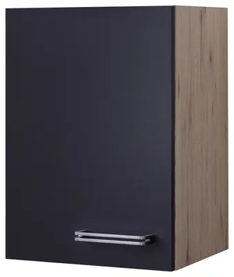 Produktbild von FlexWell Küchenoberschrank Anthrazit/Eiche