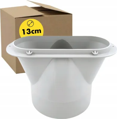 Zdjęcie produktu dla Adapter do rury klimatyzatora przenośnego - średnica 13cm, długi