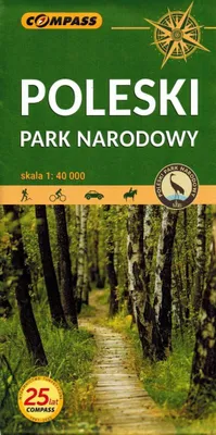 Immagine prodotto di Parco nazionale Polesie 1:40.000. Mappa turistica. Bussola