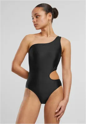 Imagen del producto de Traje de baño de una pieza asimétrico para mujer de la marca Urban Classics, color , talla S
