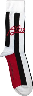 Produktbild von Blondie - Socken für Herren/Damen Unisex RO13914 (40,5 EU - 45,5 EU) (Weiß/Rot/Schwarz)