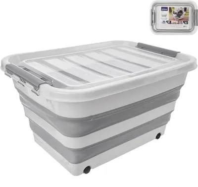 Obrázek produktu pro ORION Box KEMP skládací, kolečka + víko 30 l