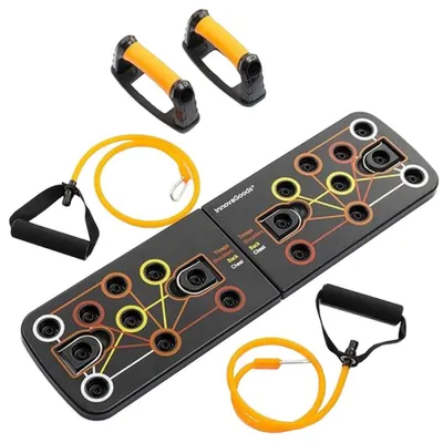 Produktbild von Innovagoods Pulsher Push Up Board Sit-up Bar Golden  Golden One Size
