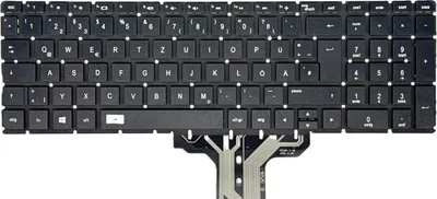 Immagine prodotto di TEDESCO - Tastiera Tastiera senza cornice compatibile per HP Pavilion 17-x025ng, 17-x026ng