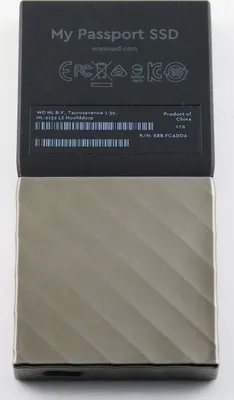 Produktbild von Western Digital WD My Passport SSD 2TB, USB-C 3.1 (WDBKVX0020PSL-WESN)