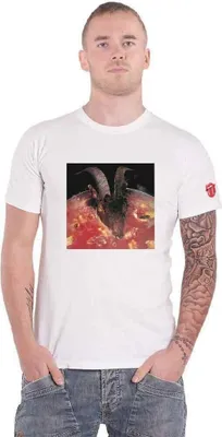 Produktbild von The Rolling Stones - "Goats Head Soup" T-Shirt für Herren/Damen Uni RO4350 (XXL) (Weiß)