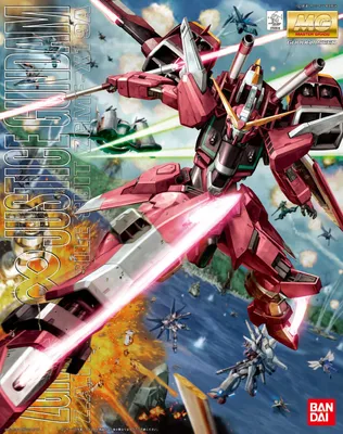 Immagine prodotto di Gundam MG 1/100 ZGMF-X19A Infinite Justice – Kit di modello Bandai