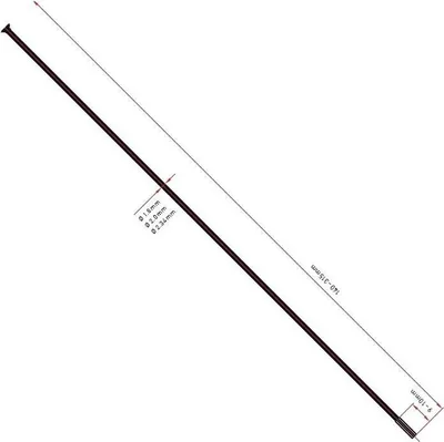 Obrázok produktu pre DT Swiss Champion špice čierne 300 mm