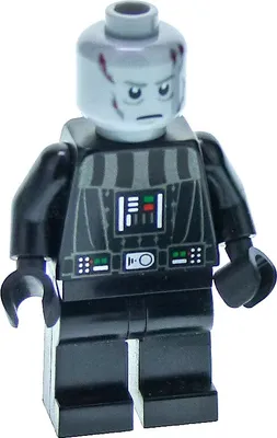 Produktbild von 1x Lego Minifigur Star Wars Darth Vader schwarz Todesstern 7965 sw0277
