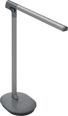 Obrázek produktu pro Philips Funkční Stolní svítidlo Sword, Tmavě šedá, Kov, Ložnice, Obývací pokoj, Kancelář, Současné, IP20, II
