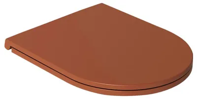Immagine prodotto di Isvea INFINITY Sedile WC SLIM, chiusura ammortizzata, facile da rimuovere, color terracotta