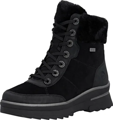 Produktbild von Remonte Schnürstiefel - Schwarz Leder : 40 : Normal Größe: 40 Weite: Normal