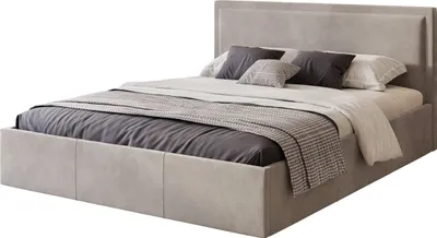 Produktbild von FEDVE Polsterbett Doppelbett Osterne Schlafzimmer Bett Bettkasten 180x200 cm Beige (Riviera 16)