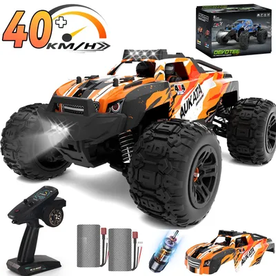 Obrázok produktu pre COIL RC buggy, auto na diaľkové ovládanie, hračkárske auto, terénne vozidlo, od 8 rokov, head-up kolesá, LED, 4x4, 1:18, 2,4 GHz, do 36 km/h, oranžová