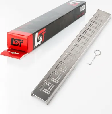 Produktbild von Duschrost Linien Schlitz Ablaufabdeckung Abdeckgitter für 500 x 70 mm Duschrinne