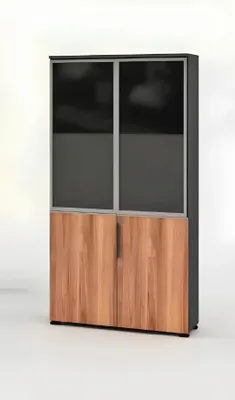 Zdjęcie produktu dla Nowoczesny regał Szafka na dokumenty Duża komoda Meble biurowe Meble designerskie