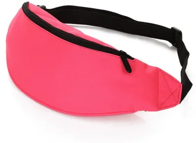 Produktbild von Rosa Bauchtasche - Beuteltasche - Bauchtasche - Rosa - Kompakte Tasche - Festivaltasche - Reisetasche - Urlaubswandertasche - 1 Stück - CHPN