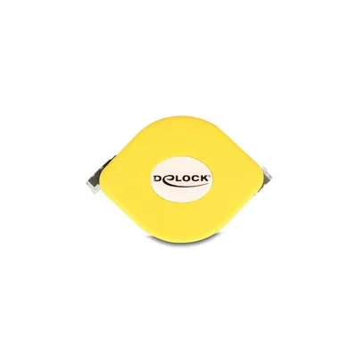 Image de DELOCK RJ45 Câble enrouleur Cat.6A STP 1,5 m noir / jaune
