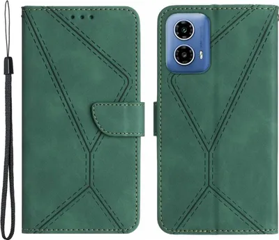 Produktbild von Motorola Moto G85 Hülle - Coverup Klapphülle - Grün