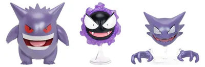 Immagine prodotto di Set di evoluzioni Pokémon: Gastly, Haunter, Gengar