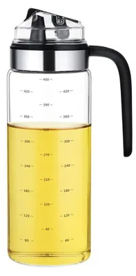 Ölflasche mit Deckel, 500 ml, für Grill & Salat