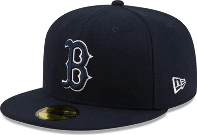 Produktbild von New Era 59Fifty Cap - MELTON Boston Red Sox navy - 7 1/4