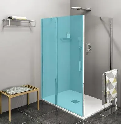 Zdjęcie produktu dla Polysan Zoom Line - Parawan prysznicowy 900 mm, aluminium/szkło przezroczyste ZL3290
