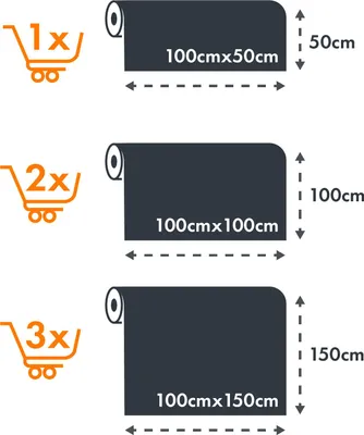 Produktbild von DecoMeister Möbelfolie selbstklebend 100x50 cm - Hellgrau Matt - Einfarbig Klebefolie für Möbel - Klebefolie Möbel für einfache Anwendung, ideal für die Renovierung von Küche oder Bad - Möbelfolie