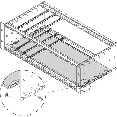 Immagine prodotto di Schroff Mounting Plate 220D 84Hp (34562752)
