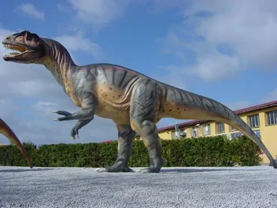 Produktbild von Design Dinosaurier Figur Statue Skulptur Figuren Skulpturen Dekoration Deko Neu