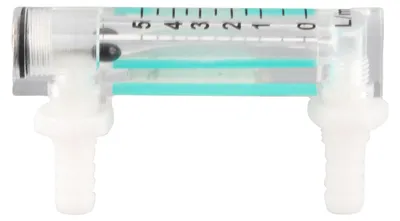Imagen del producto de LZQ-1: Medidor de flujo de aire, 15 LPM. Medidor de flujo para oxígeno y dióxido de carbono