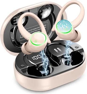 Produktbild von In Ear Kopfhörer, Bluetooth 5.4 mit ENC Noise Cancelling und 4 HD Mics, 50 Std Kabellose Ohrhörer, In Ear Kopfhörer mit Hi-Fi Stereo, IP7 Wasserdicht