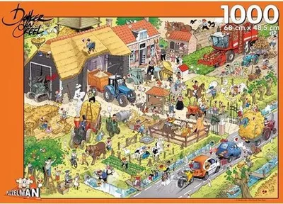 Immagine prodotto di Puzzelman Nella fattoria - Danker Jan (1000)