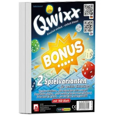 Obrázok produktu pre QWIXX - BONUS - INTERNATIONAL - Zusatzblöcke (2er)