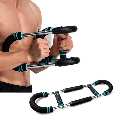 Produktbild von Twister-Armtrainer – Verstellbares Trainingsgerät für Krafttraining – Effektive Übungen für Brust, Arme, Schultern und Unterkörper
