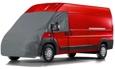 Immagine prodotto di Copertura per parabrezza realizzata in tessuto Oxford 420D, compatibile con Fiat Ducato/Peugeot Boxer/Citroen Jumper dal 2006 al 2024