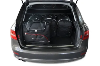 Produktbild von Audi A4 Allroad Quattro 2008-2015 Kofferraumtaschen Set 5 Stk
