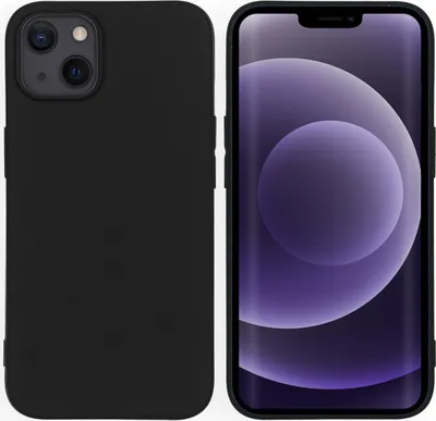 Produktbild von imoshion TPU Color Cover iPhone 13 - Schwarz