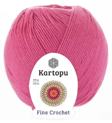 100g Strickgarn Häkelgarn Kartopu Fine Crochet Mischgarn filigranes Garn Gewebe